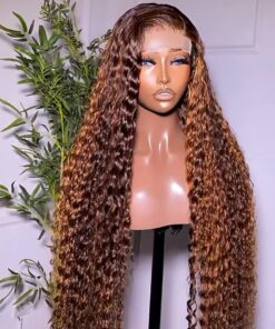 Honey Brown Water Wave Wig – Melt & Glow Edition