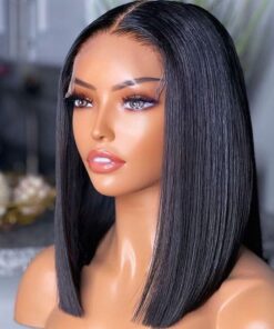 Lace-front wig