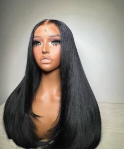 Sleek Long Straight Wig